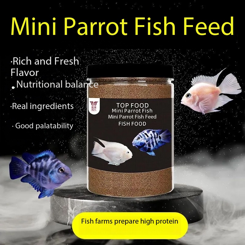 Baby Food High In Protein - Hoogproteïne Spirulina Astaxanthine Mini Parrot Visvoer