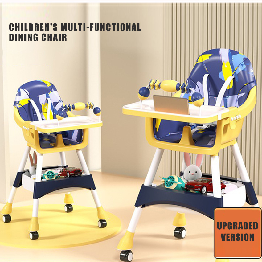 Baby Food Table - Multifunctionele baby-eetstoel en -tafel, draagbare opvouwbare