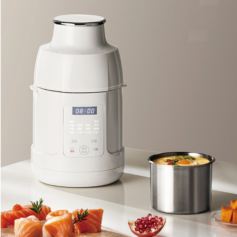 Baby Food Processor - 220V Babyvoedselprocessor Volledig stalen babyvoedselmaker Stomen