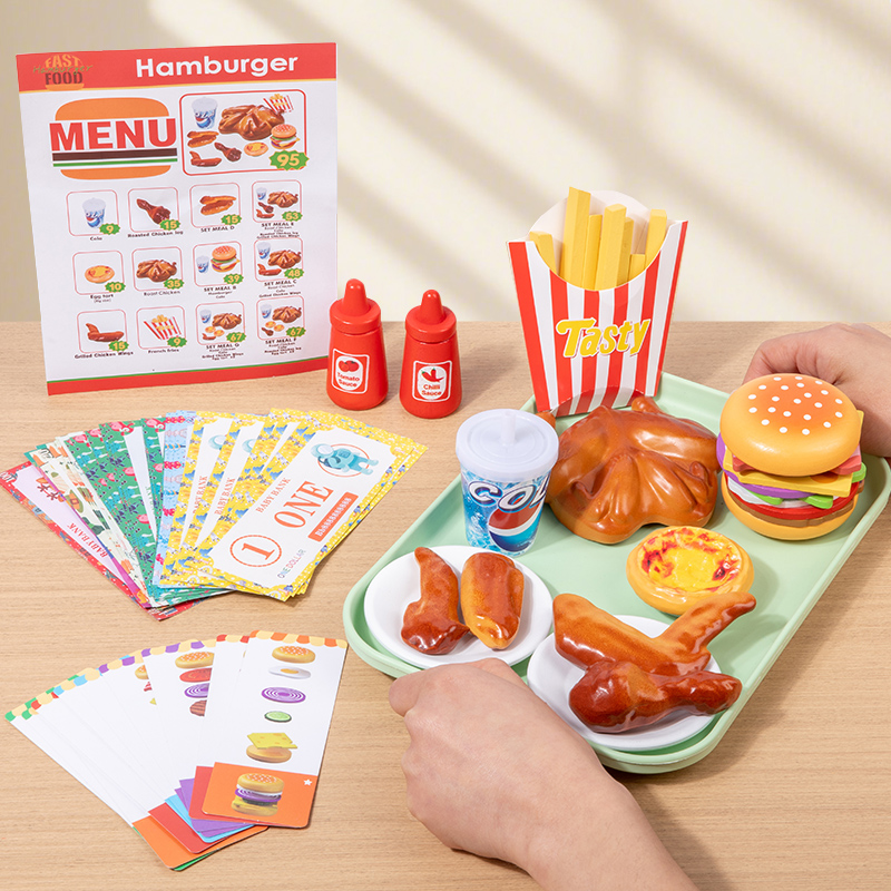 Baby Food Under 1 Year - Houten Fastfood Keuken Speelgoed voor Rollenspel,