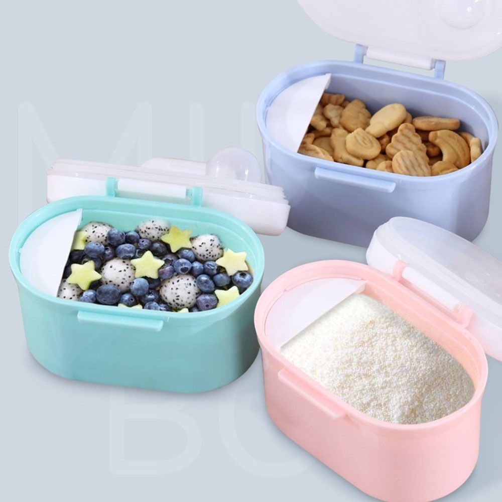 Baby Food Delivery - Draagbare babymelkpoederdoos met schepje BPA-vrije opbergdoos