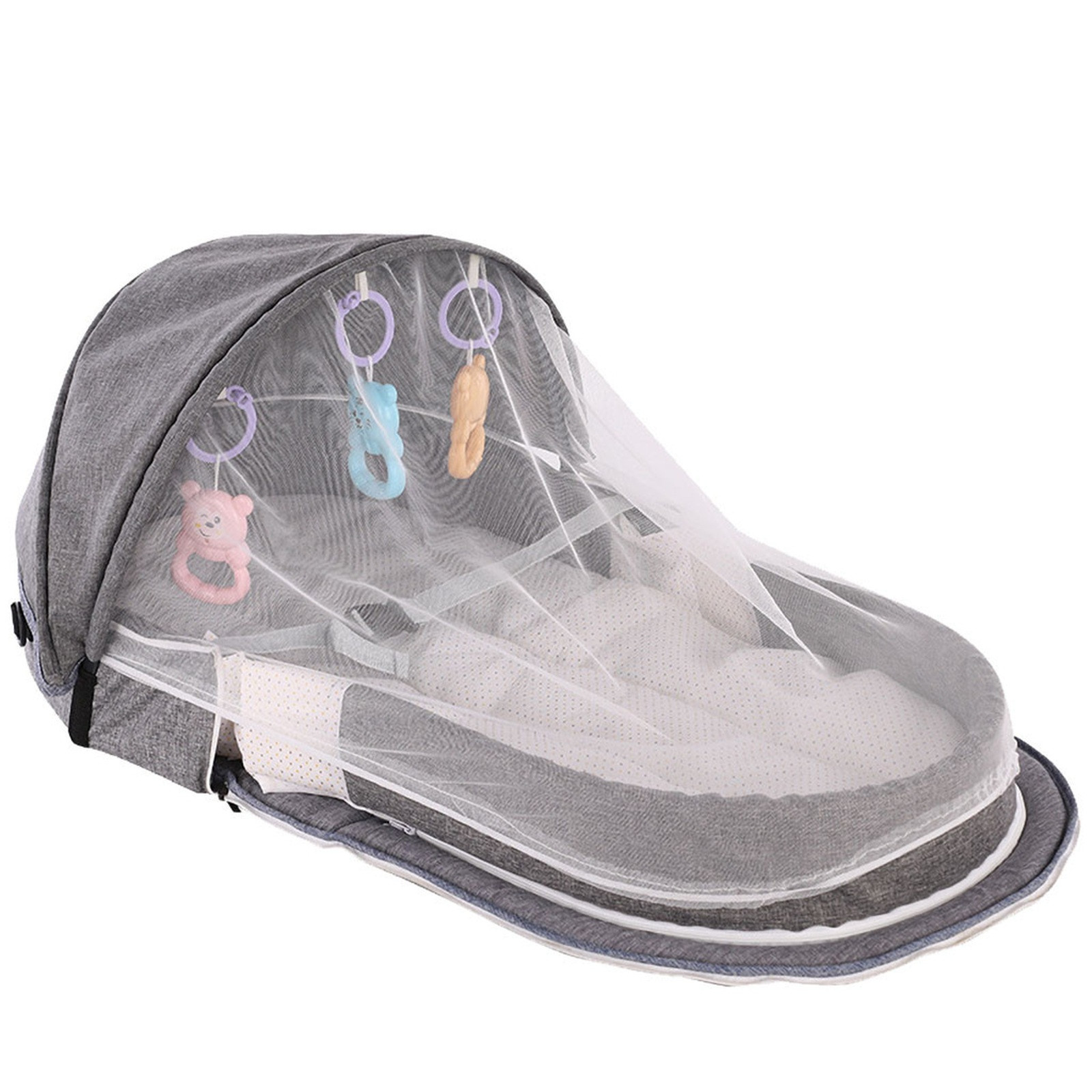 Baby Food Nestum - Baby Bed Opvouwbare Draagbare Baby Wieg