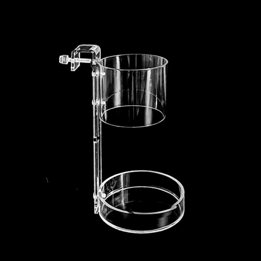 Baby Food Shrimp - Acryl Aquarium Feeders Ring Zuignap Vaste
