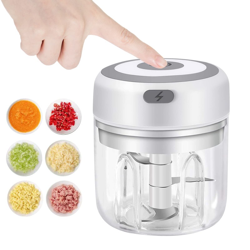 Baby Food Processor - 250ML elektrische knoflookmolen Huishoudelijke multifunctionele vleesmolen