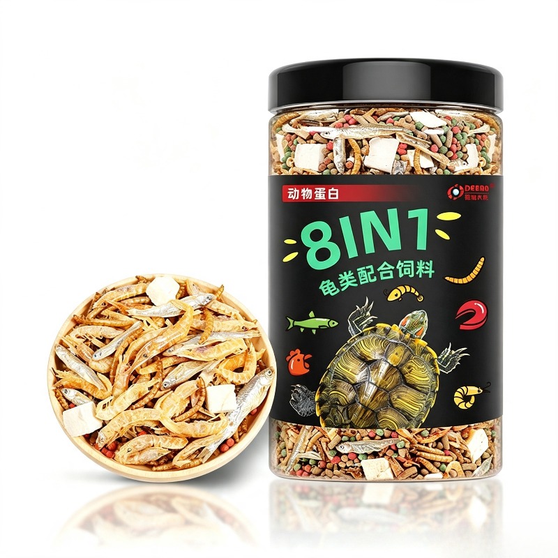 Baby Food Shrimp - Schildpadvoer pellets voor baby'schildpadden Braziliaans gras