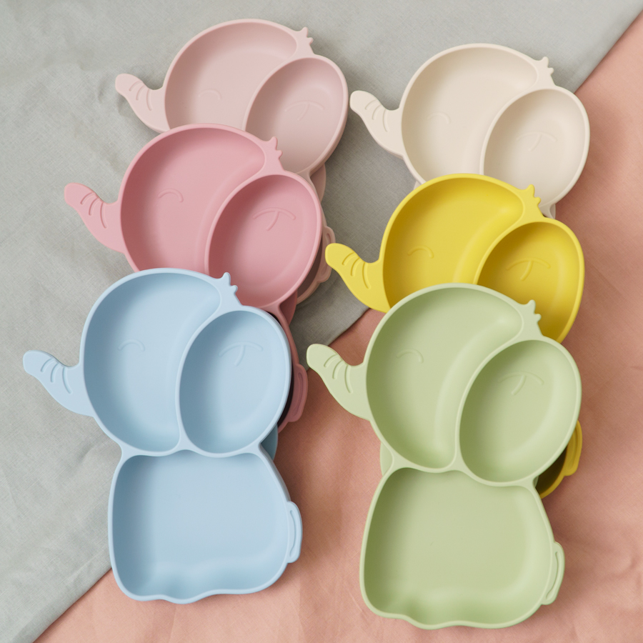 Baby Food Table - 1PCS Baby Silikon Yemek Yemekleri Plaka
