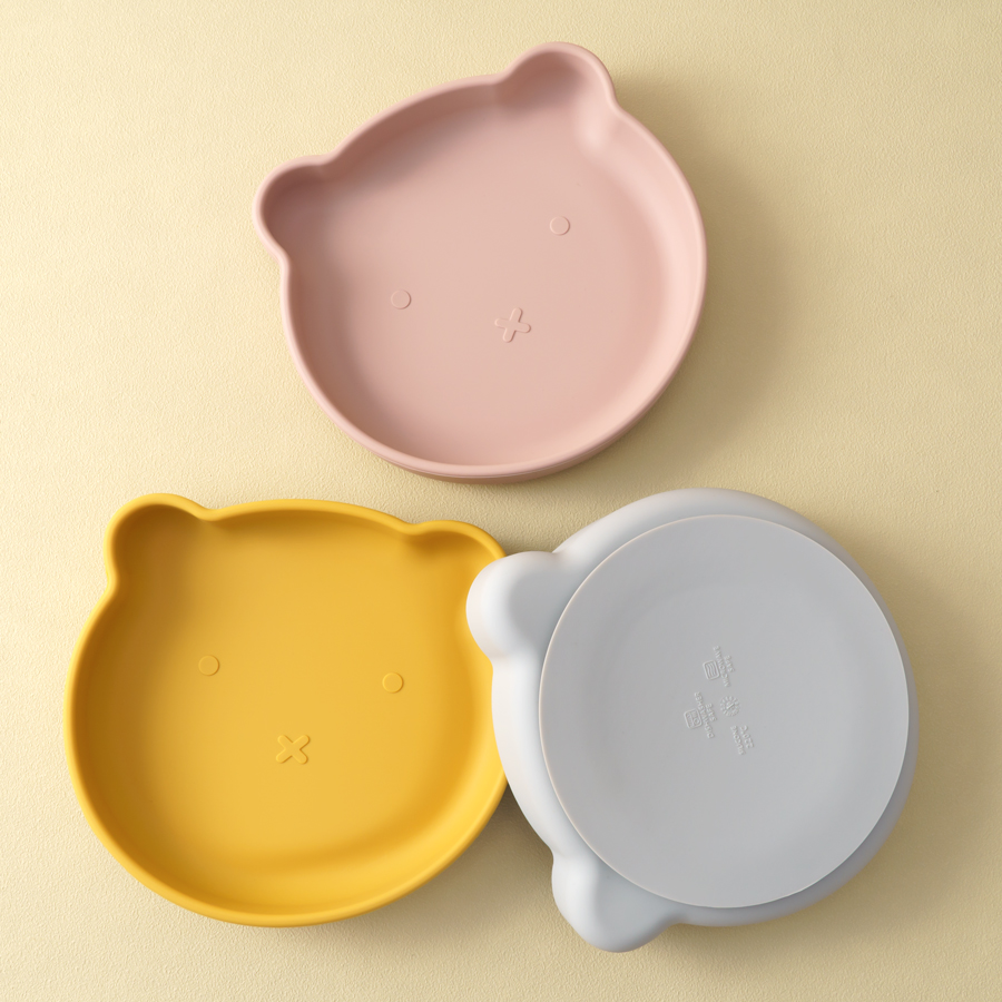 Baby Food Delivery - 1PC Siliconen Baby Gerechten Zuig Eetbord