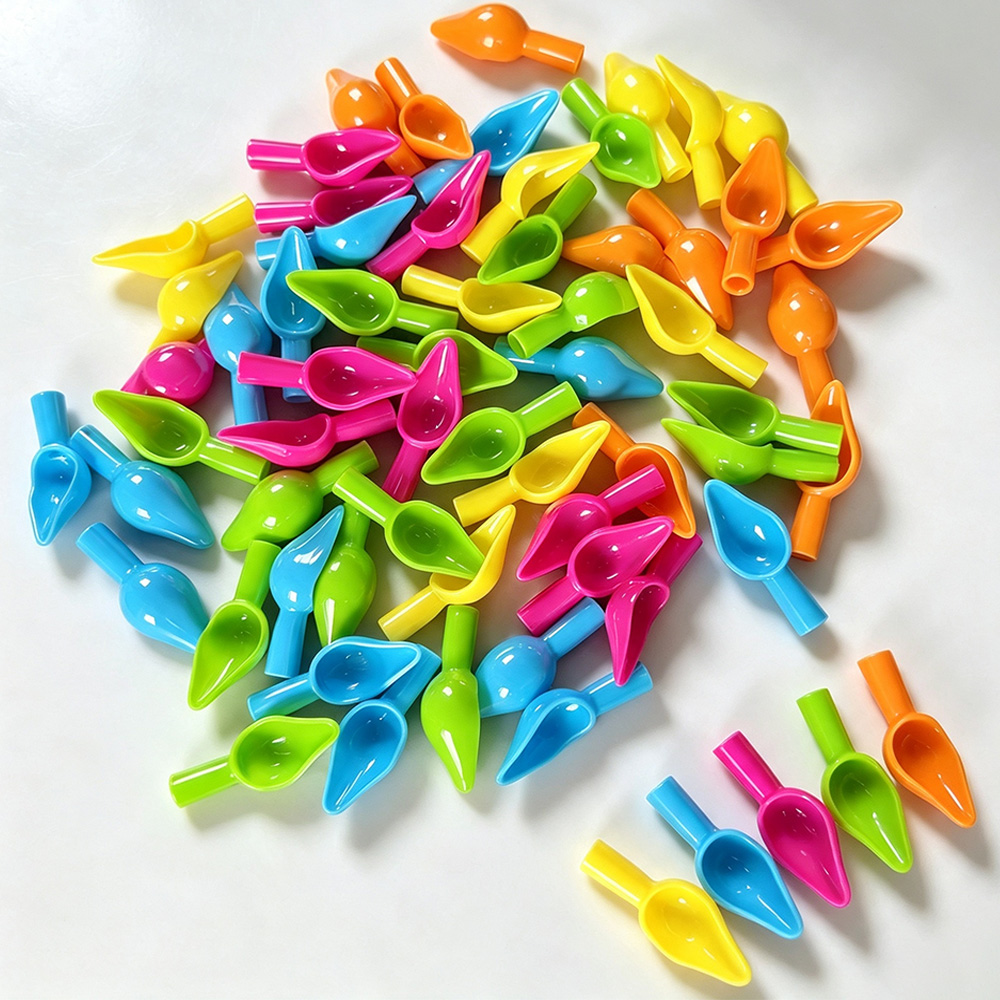 Baby Food Processor - Mini kleurrijke plastic voedingslepel, kan worden