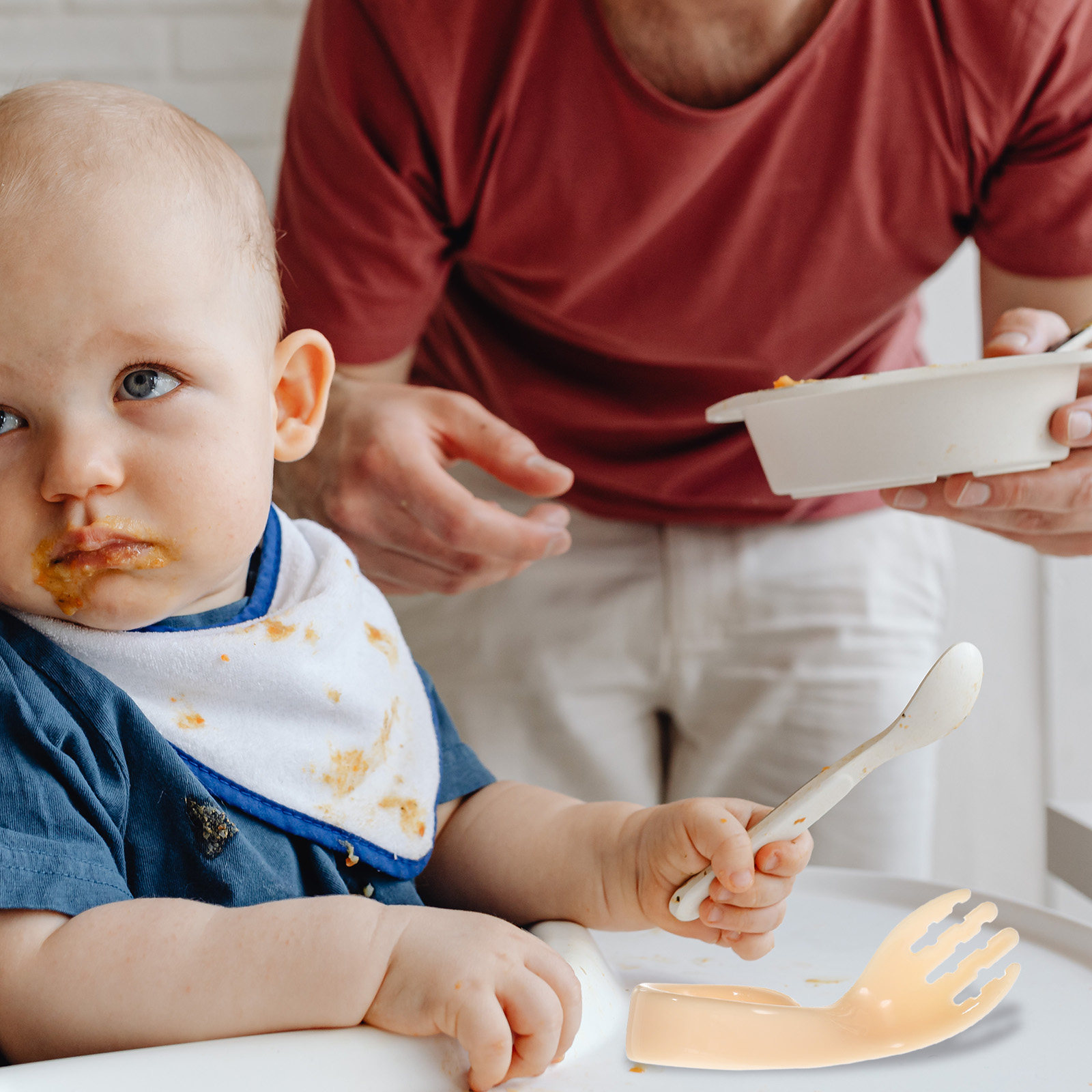 1 set gebogen baby lepel en vo - Baby Food Under 1 Year recensie en prijs