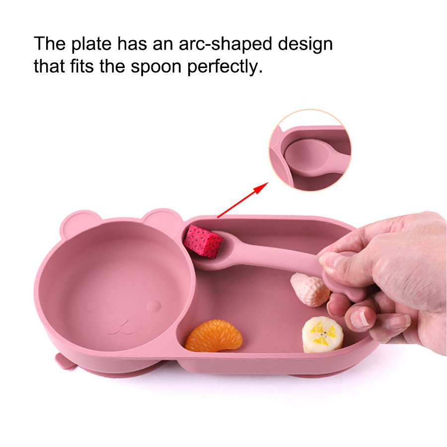 Baby Siliconen Zuignap Kom Sch - Baby Food Table recensie en prijs