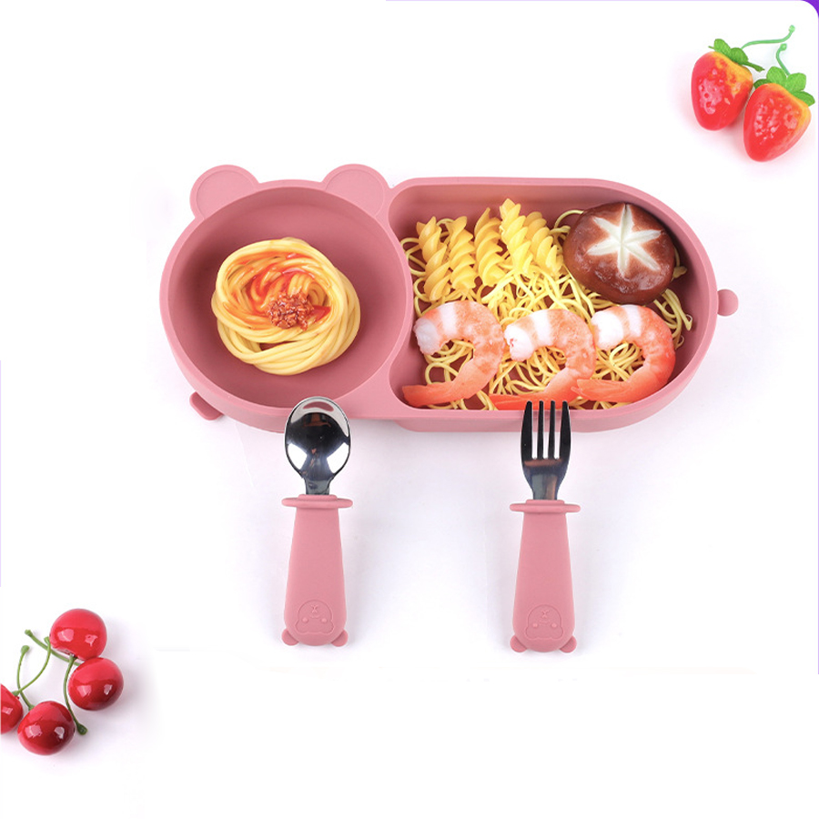 Baby Siliconen Zuignap Kom Sch - Baby Food Table recensie en prijs