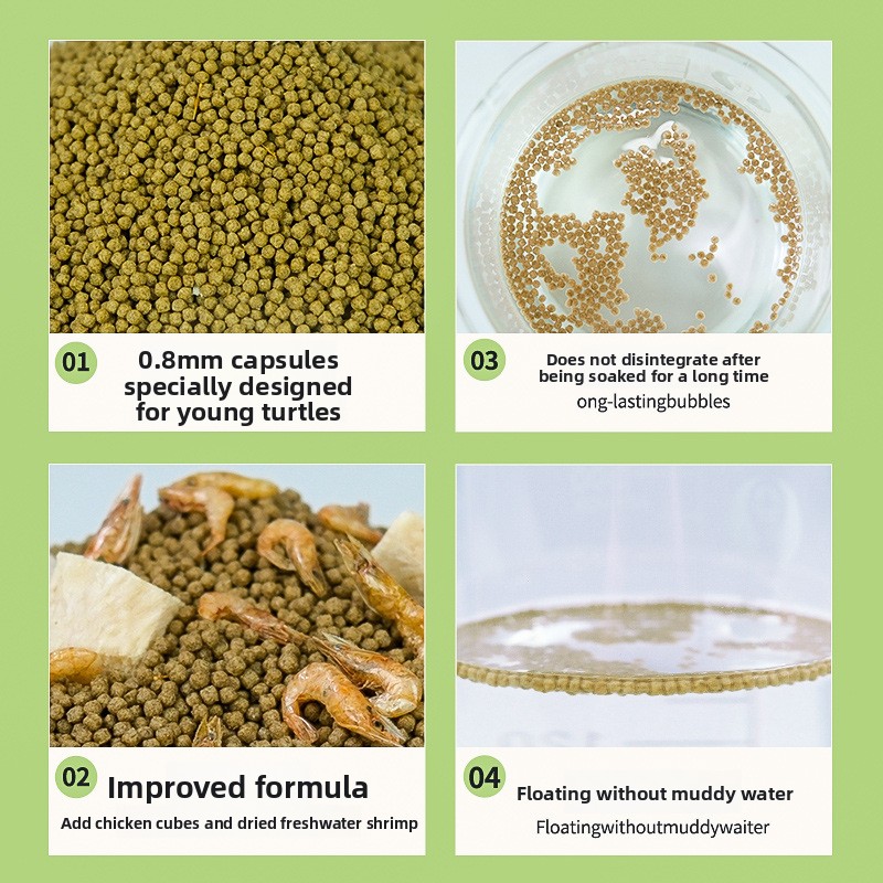 GEN CLIMB Baby Turtle Starter  - Baby Food Shrimp recensie en prijs