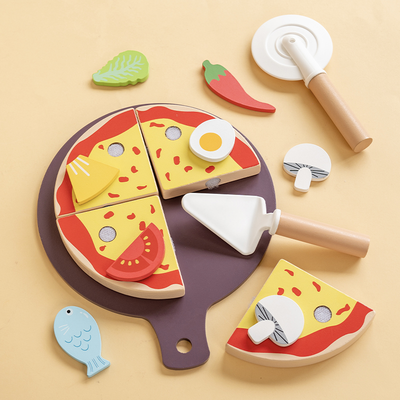 Pizza-snijspeelgoed voor kinde - Baby Food Under 1 Year recensie en prijs
