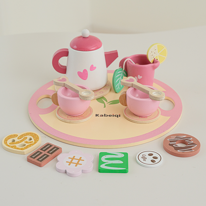 Houten theeservies voor kleine - Baby Food Under 1 Year recensie en prijs