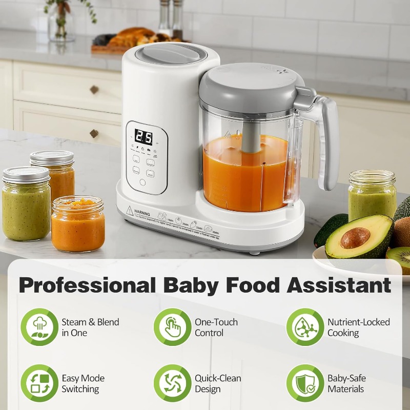 Babyvoedselmaker Stoomkoker Bl - Baby Food Steamer recensie en prijs