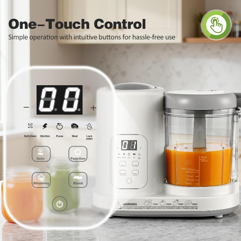 Babyvoedselmaker Stoomkoker Bl - Baby Food Steamer recensie en prijs