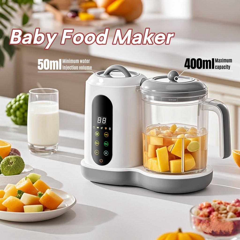 Multifunctionele babyvoedingma - Baby Food Steamer recensie en prijs