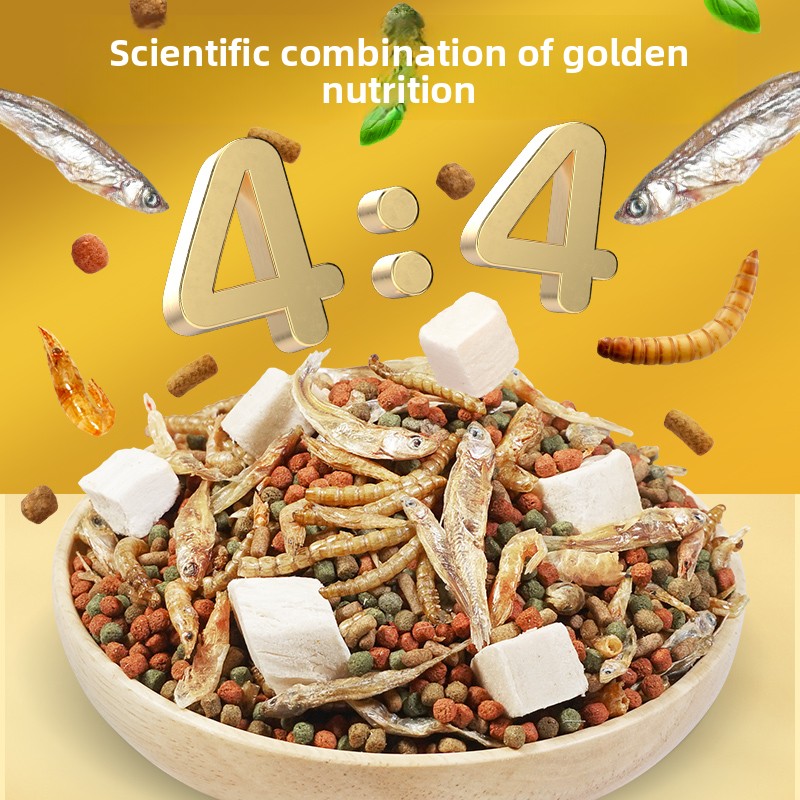 Schildpadvoer pellets voor bab - Baby Food Shrimp recensie en prijs