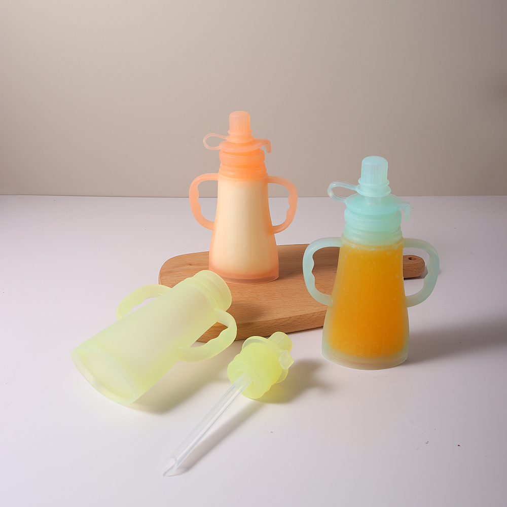 Nieuwe herbruikbare siliconen  - Baby Food Delivery recensie en prijs