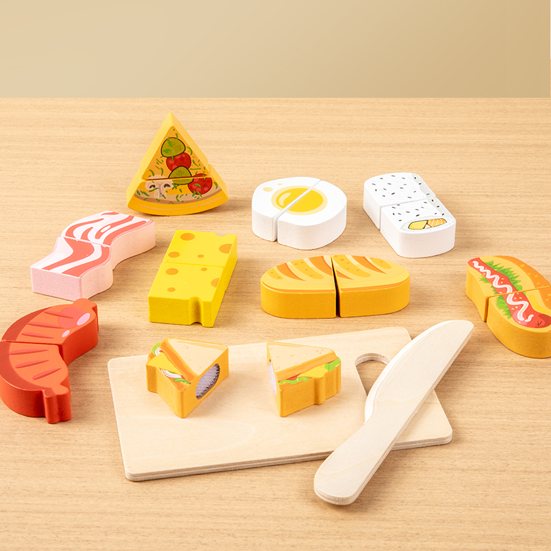 Houten keuken alsof speelgoed  - Baby Food Under 1 Year recensie en prijs