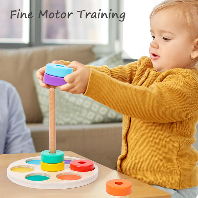Baby Houten Regenboog Stapelsp - Baby Food Nestum recensie en prijs