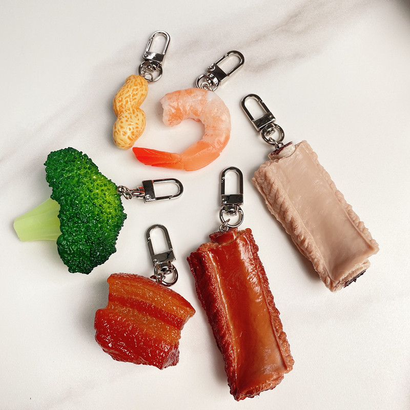 Simulatie Voedsel Sleutelhange - Baby Food Shrimp recensie en prijs