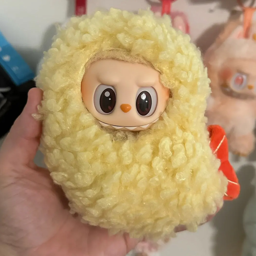 Felgele gebreide babyslaapzak  - Baby Food Shrimp recensie en prijs